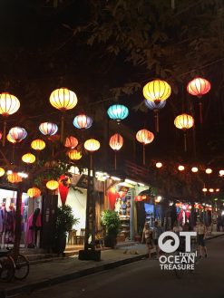 Tour Hội An phố cổ, thả đèn và rừng dừa thuyền thúng