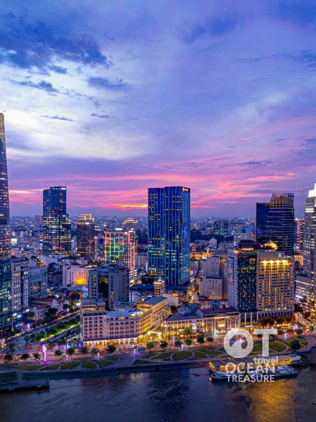 Tour Sài Gòn night skyline, waterbus và rooftop chill - Sài Gòn night skyline, waterbus và rooftop chill
