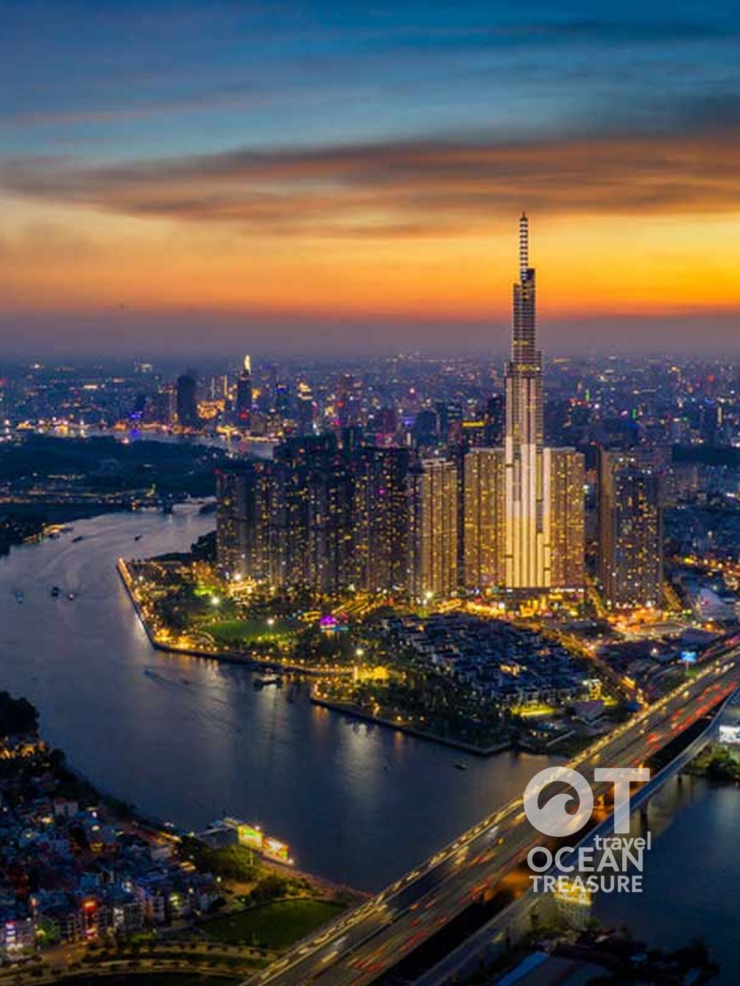 Tour Sài Gòn night skyline, waterbus và rooftop chill - TP. Hồ Chí Minh