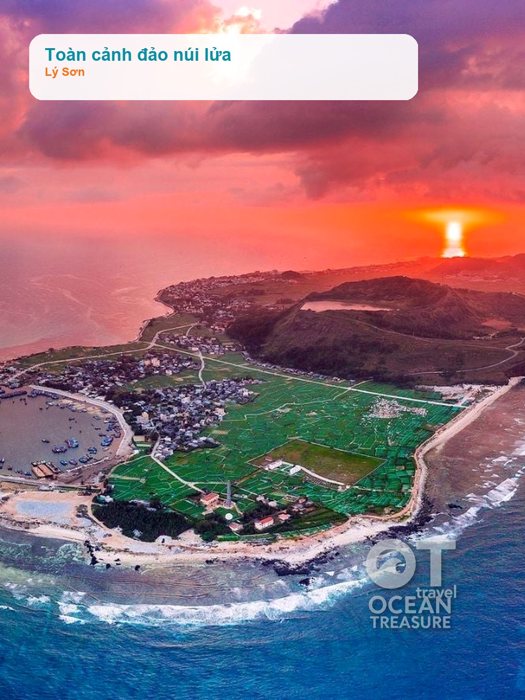 Alternative view of Lý Sơn đảo núi lửa, cổng Tò Vò và hải sản 2 ngày 1 đêm