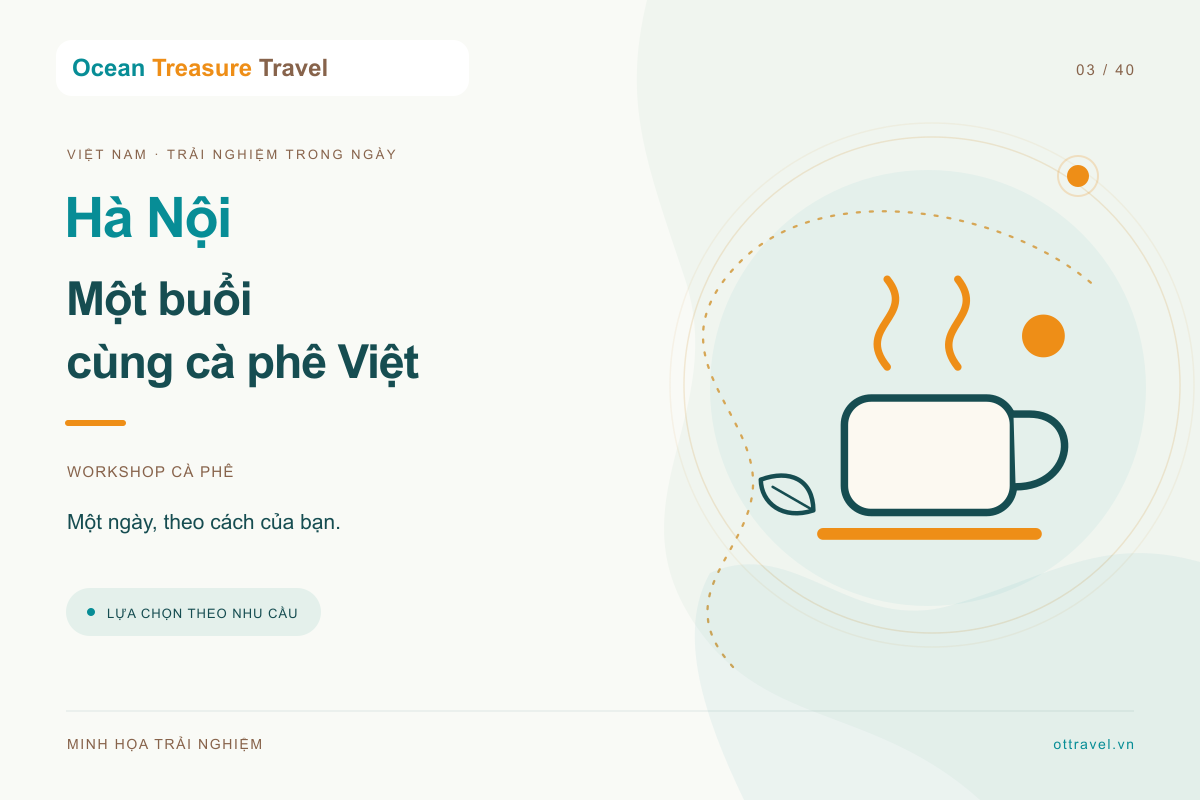 ฮานอย: เวิร์กช็อปกาแฟเวียดนามสำหรับมือใหม่