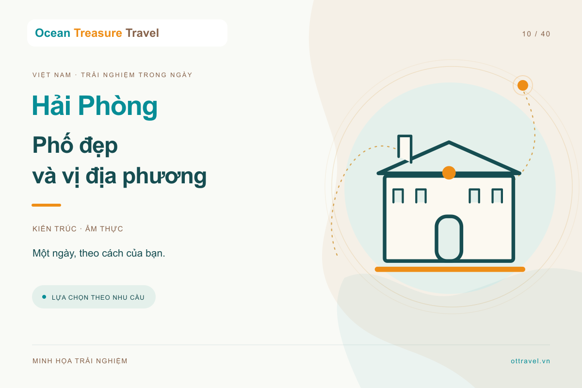 Hai Phong: Central Architecture and Local Food Walk