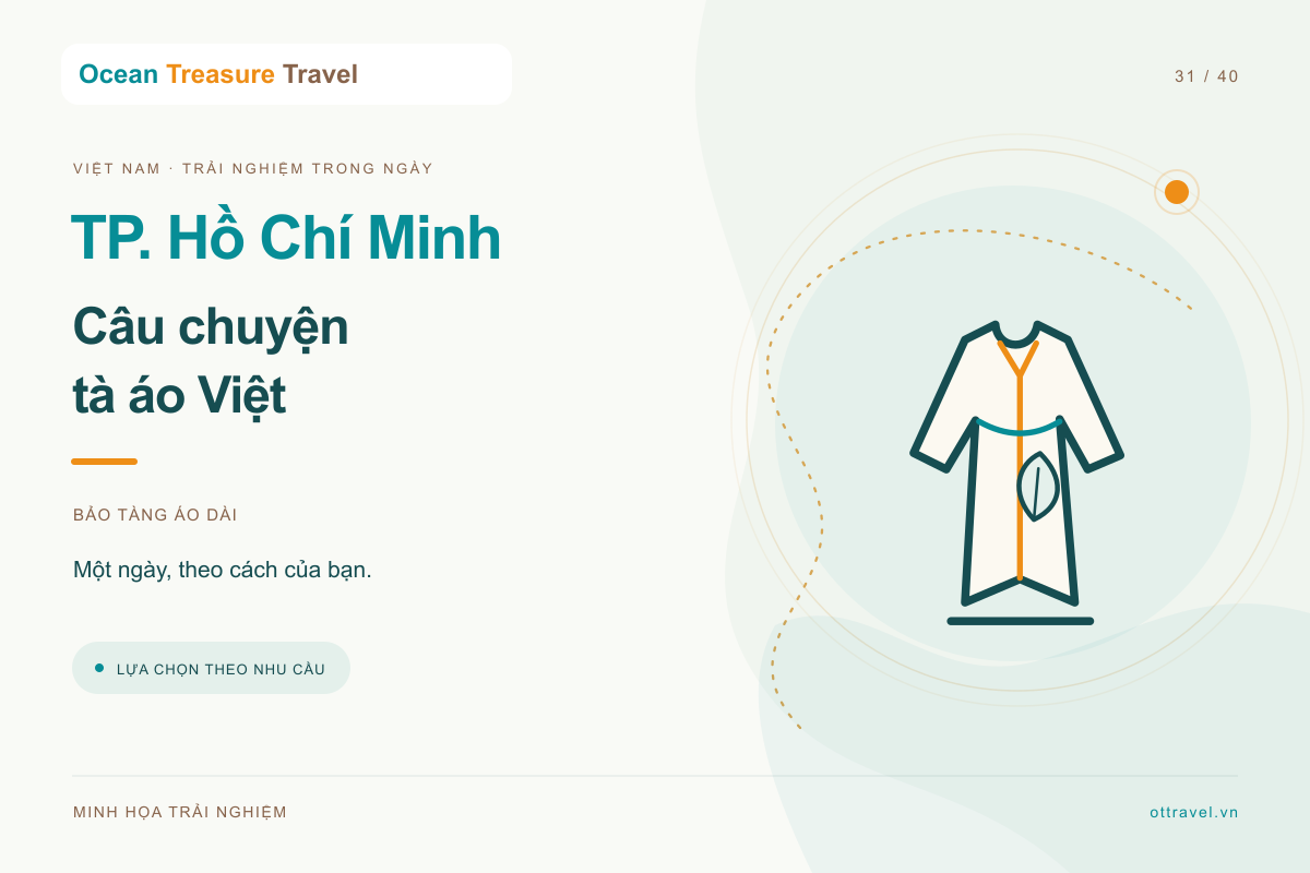 Ho Chi Minh City: Muzium Ao Dai dan kisah pakaian Vietnam