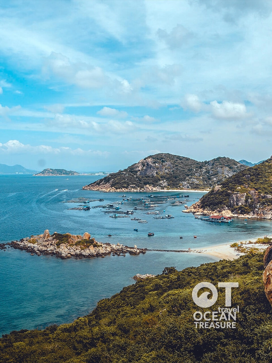 Đảo Bình Ba tôm hùm và Bãi Nồm từ Nha Trang