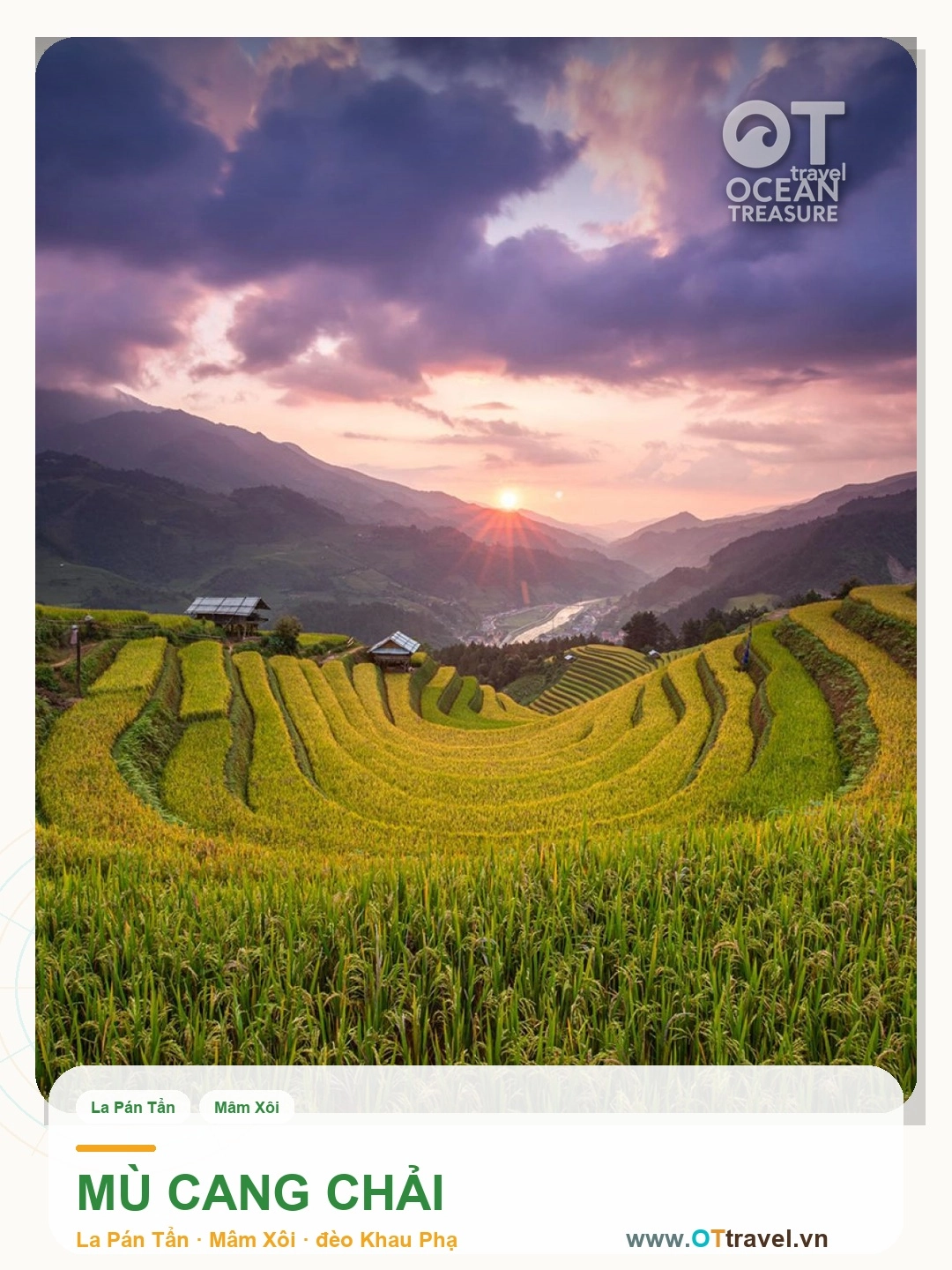 Mù Cang Chải ruộng bậc thang 2 ngày 1 đêm
