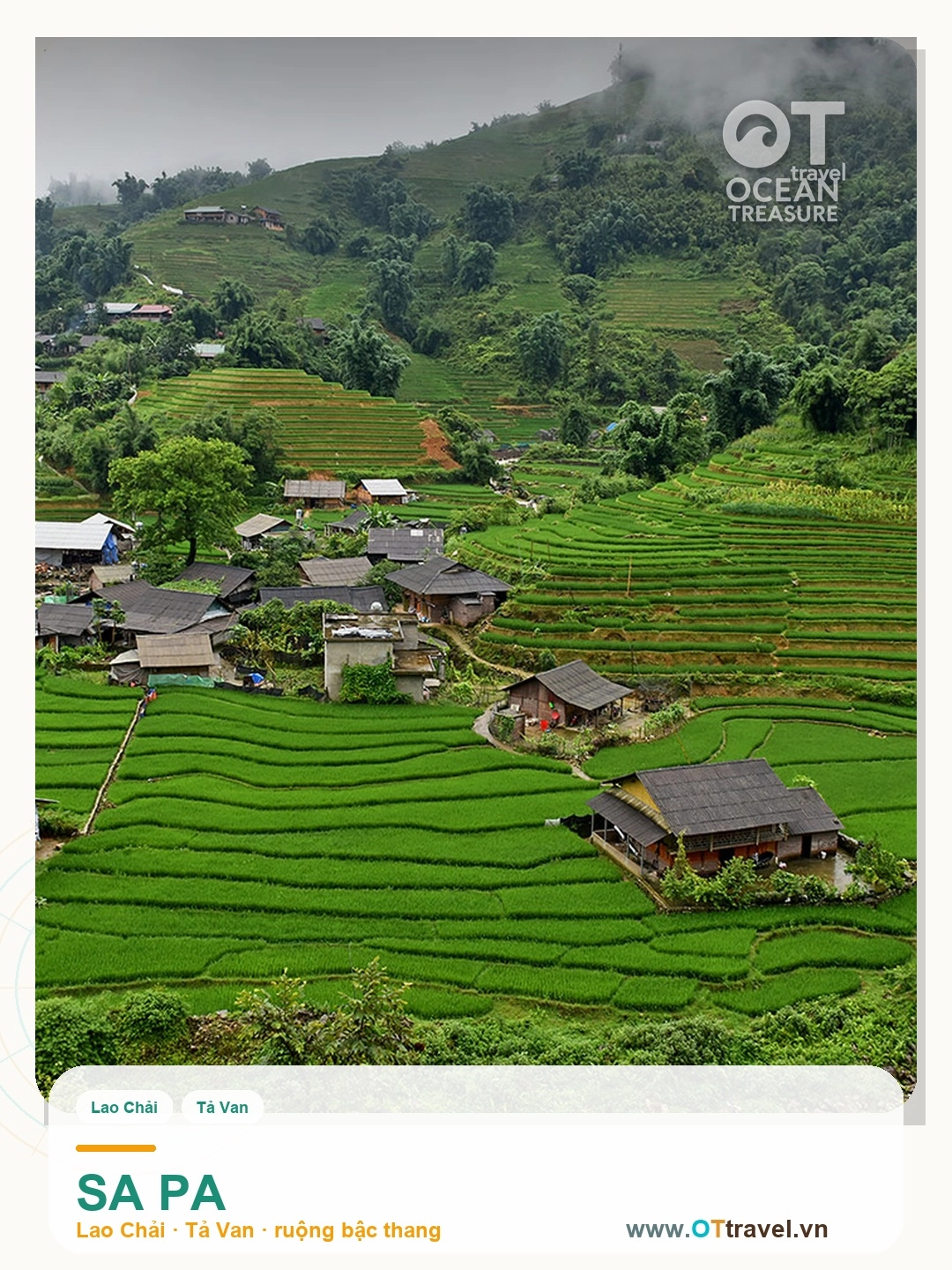 Sa Pa Lao Chải, Tả Van và bản làng 2 ngày 1 đêm