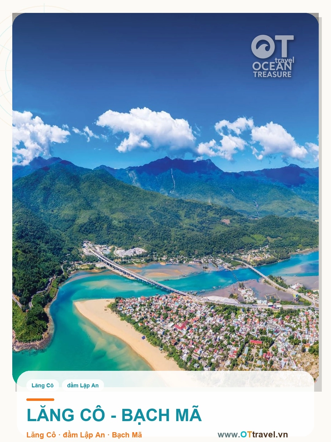 Lăng Cô, đầm Lập An và Bạch Mã 1 ngày
