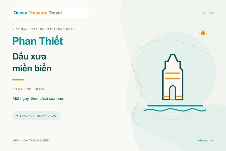Hình minh họa trải nghiệm: Phan Thiết: tháp Pô Sah Inư và di sản ven biển