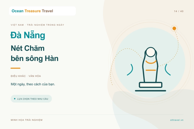 Hình minh họa trải nghiệm: Đà Nẵng: Bảo tàng Điêu khắc Chăm và dạo sông Hàn