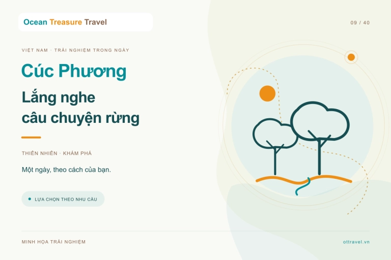Hình minh họa trải nghiệm: Cúc Phương: tìm hiểu rừng và đi bộ tuyến ngắn trong ngày