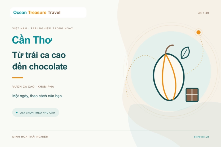 Hình minh họa trải nghiệm: Cần Thơ: vườn ca cao và tìm hiểu cách làm chocolate
