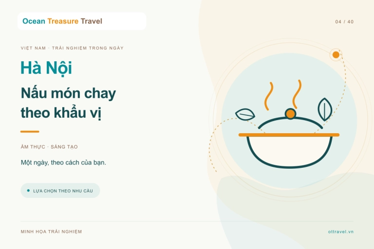 Hình minh họa trải nghiệm: Hà Nội: lớp nấu món chay Việt Nam theo khẩu vị